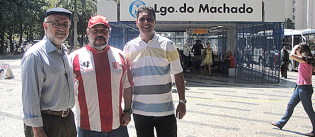 Luiz Paulo e Alexandre Amaral percorrem Largo do Machado e Catete 2