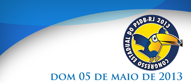 PSDB/RJ realiza Convenção neste domingo 1
