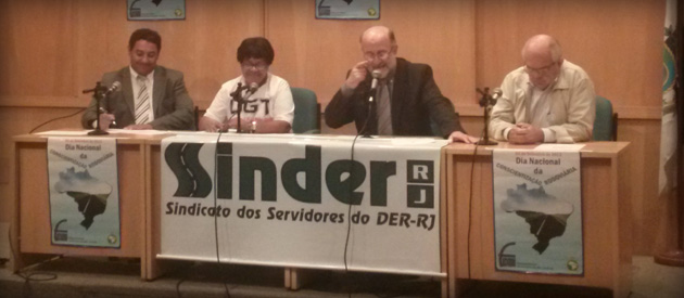 Luiz Paulo representa Presidente da Alerj em evento do sindicato dos servidores do DER-RJ 1