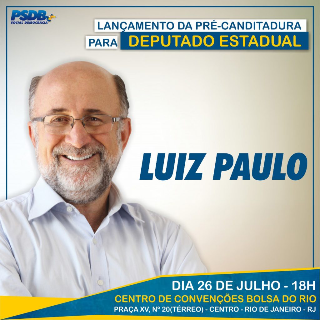 Lançamento da pré-candidatura para deputado estadual 1