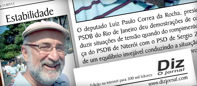 Publicação ressalta estabilidade e equilíbrio do deputado Luiz Paulo