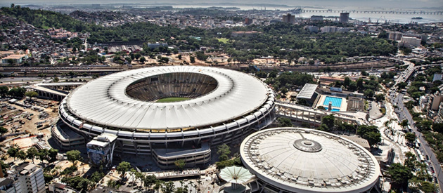 Por fora das obras do Maraca