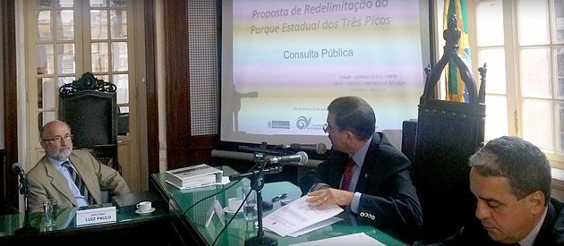 Leia mais sobre o artigo Audiência Pública sobre o Parque Estadual dos Três Picos esclarece projeto de Lei
