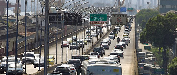 Luiz Paulo sugere concurso para melhorar a aparência do viaduto da Perimetral