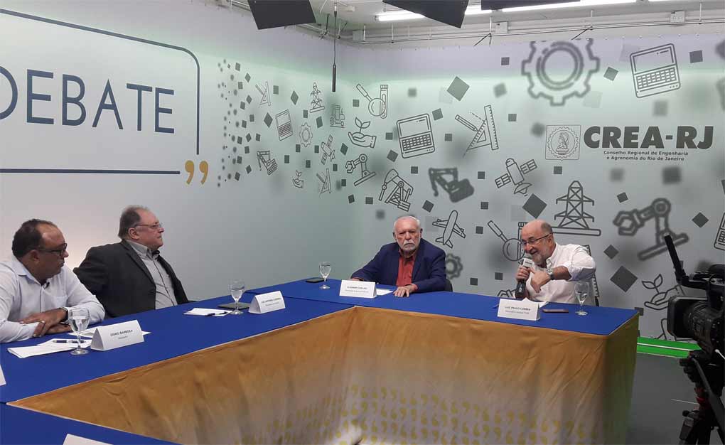 Deputado Luiz Paulo participa de debate  no CREA