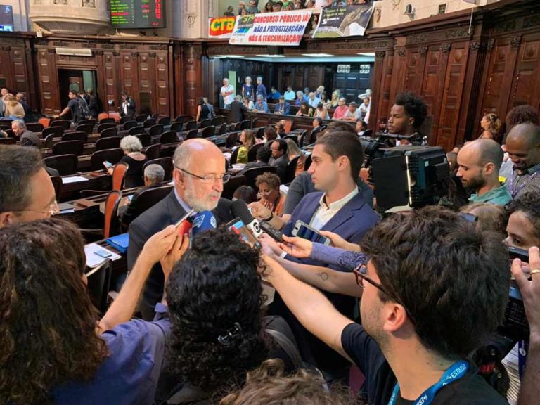 Deputado Luiz Paulo abre CPI para investigar a qualidade da agua da Cedae