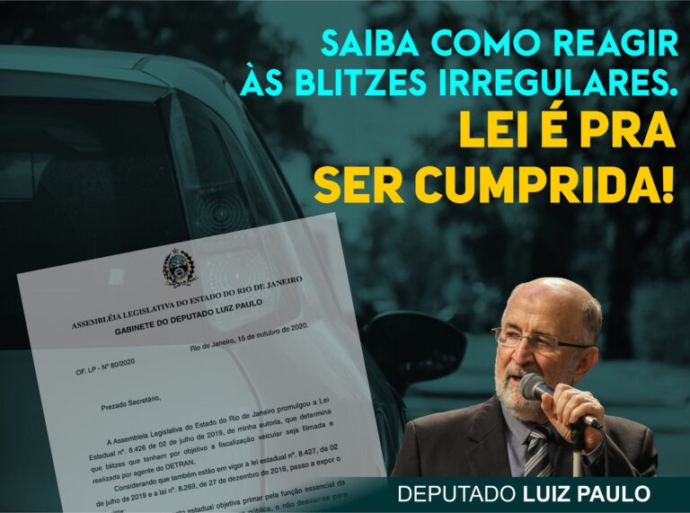 Leia mais sobre o artigo Saiba como reagir às blitzes irregulares.