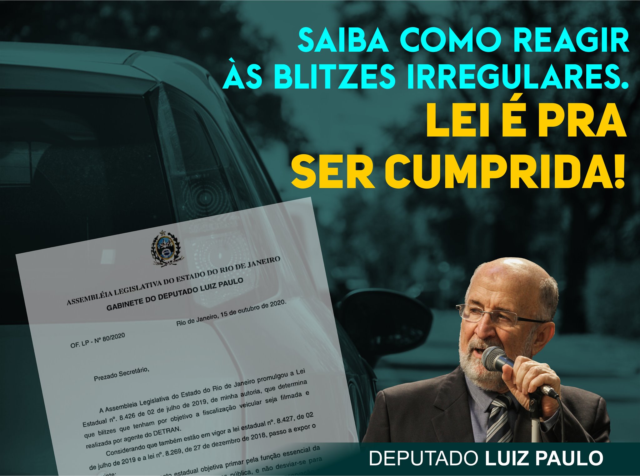 Leia mais sobre o artigo Saiba como reagir às blitzes irregulares.